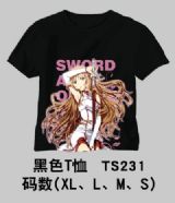 sword art online anime t-shirt