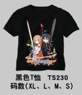 sword art online anime t-shirt