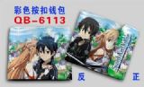 sword art online anime wallet