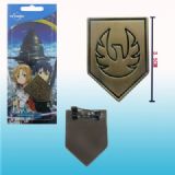 sword art online anime brooch