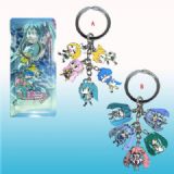 miku.hatsune anime keychain