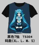 Miku.Hatsune anime T-shirt