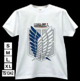 attack on titan anime t-shirt 