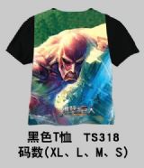 attack on titan anime t-shirt 