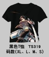 attack on titan anime t-shirt 