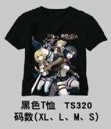 attack on titan anime t-shirt 