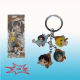 attack on titan anime keychain