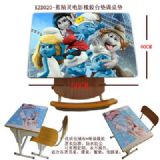 Smurfs anime desk pad