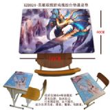 League of Legends anime desk pad