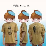 attack on titan anime t-shirt