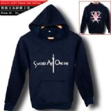 Sword Art Online anime Thick Cotton Hooded Sweater