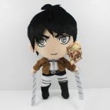 Attack on Titan Eren anime plush doll