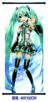 Miku.Hatsune anime wallscroll