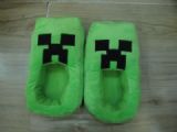 Minecraft plush slipper