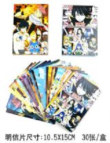 Fairy Tail anime postcar