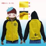 one piece anime fleece