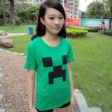 Minecraft anime cotton T-shirt