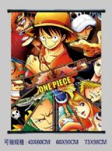 One Piece anime wallscroll