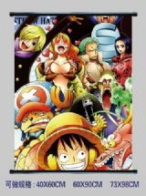 One Piece anime wallscroll