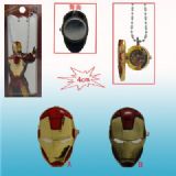 iron man necklace watch
