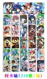 anime card sticker