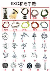 EXO anime bracelet