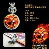 Hunger Games anime necklace