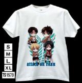 attack on titan anime t-shirt