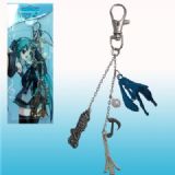 miku.hatsune anime keychain