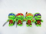 Turtles anime plush dolls