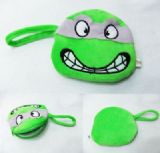 Turtles anime plush coin purse/wallet(gray)