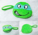 Turtles anime plush coin purse/wallet(blue)