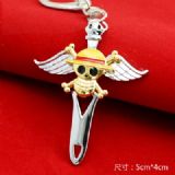 One Piece anime keychain