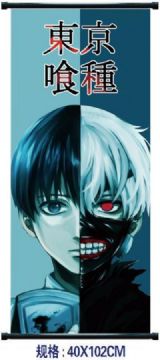 tokyo ghoul anime wallscroll