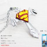 Super Man anime necklace