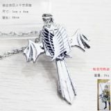 attack on titan anime necklace