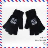 Tokyo Ghoul anime Half finger gloves