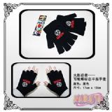 Naruto anime Half finger gloves