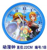 one piece anime clock