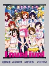 Love Live anime wallscroll