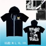 one piece anime fleece