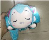 miku.hatsune anime plush doll