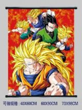 dragon ball anime wallscroll