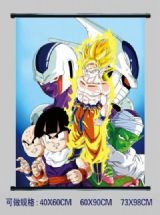 dragon ball anime wallscroll