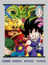 dragon ball anime wallscroll