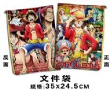 one piece anime filebag