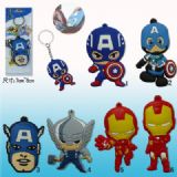 Avengers anime keychain