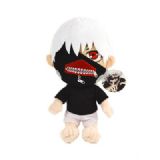 tokyo ghoul white hair Jin Muyan plush doll