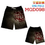 one piece anime beachshorts