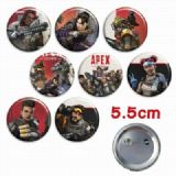 Apex Legends a set of 8 Tinplate Badge Brooch